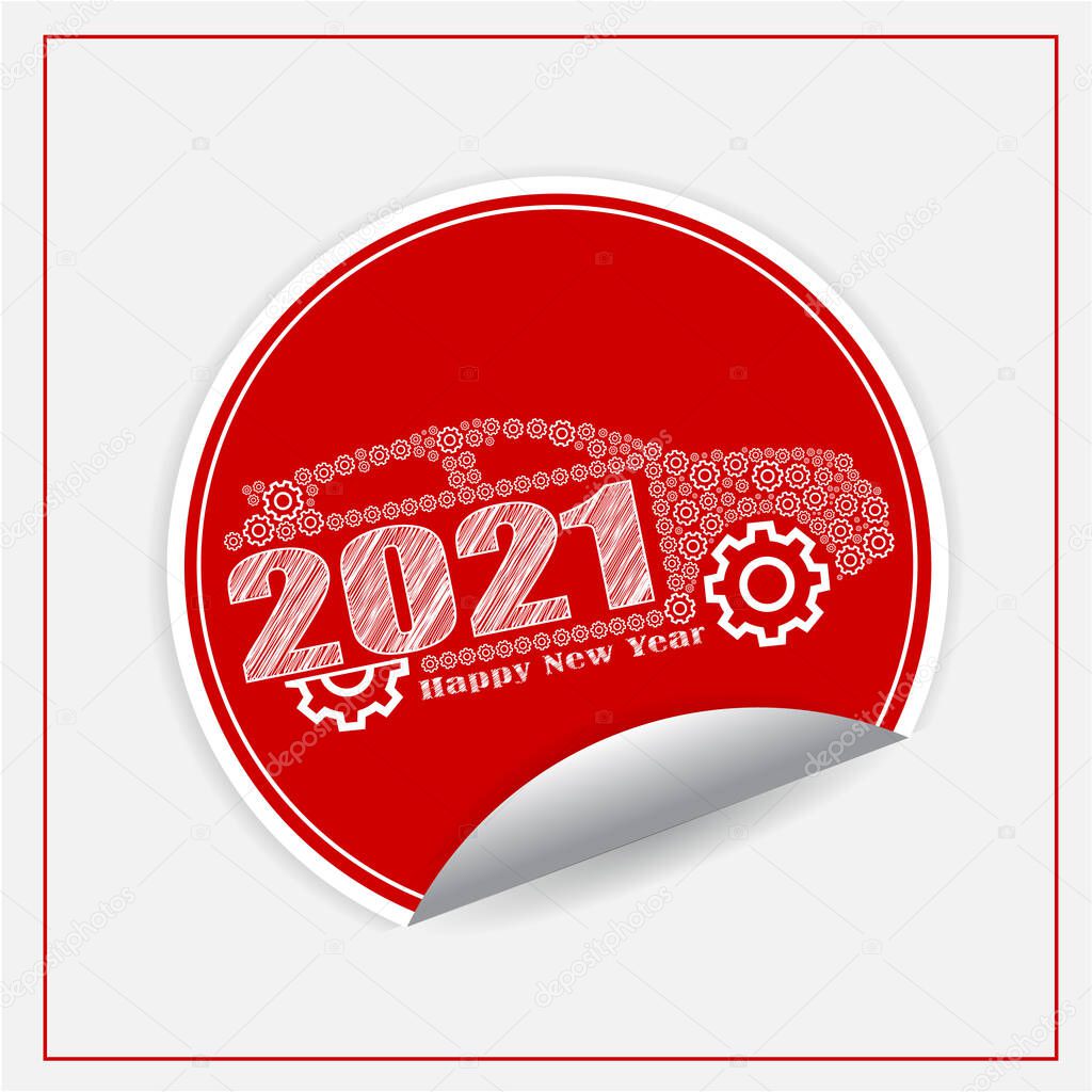 2021 car logo vector design template