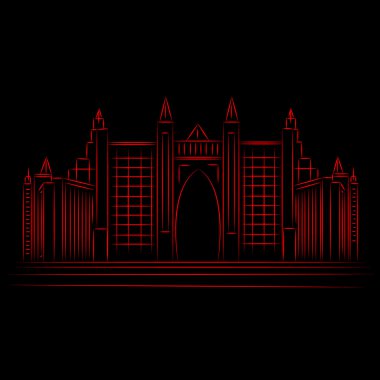 vektör grafik kentsel cityscape