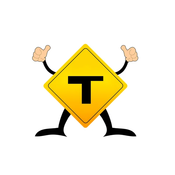 Traffic sign vector — Stock Vector