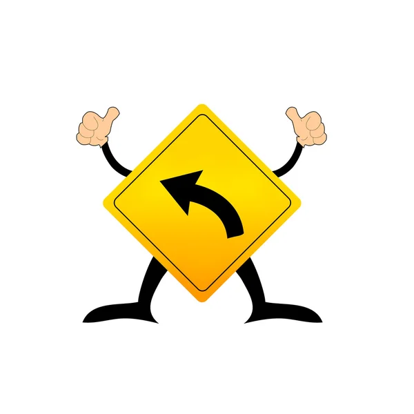 Traffic sign vector — Stock Vector