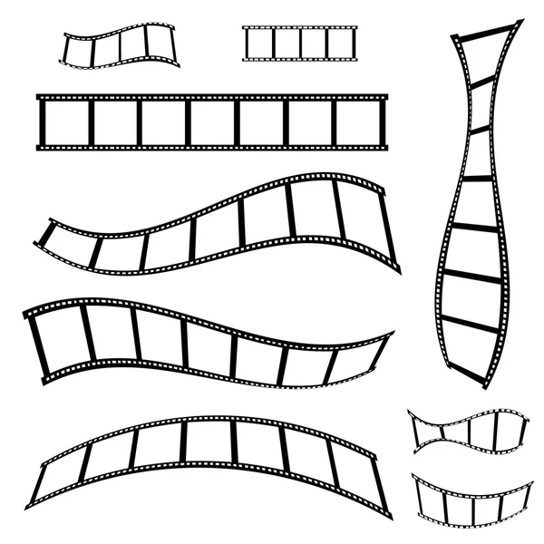 Film strip vector illustratie — Stockvector