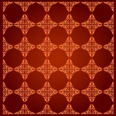 Line Thai sanat desenli vektör çizimi