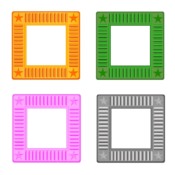 Bilderrahmenvektor — Stockvektor