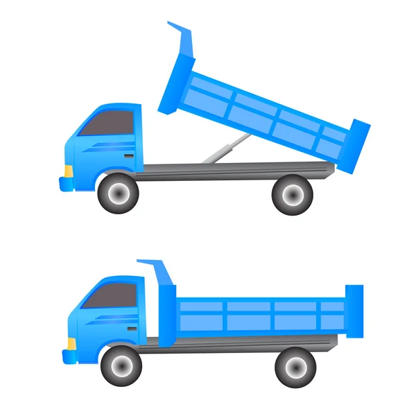 Camión de descarga — Vector de stock