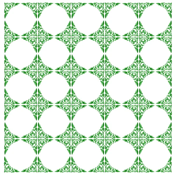Line Thai sanat desenli vektör çizimi