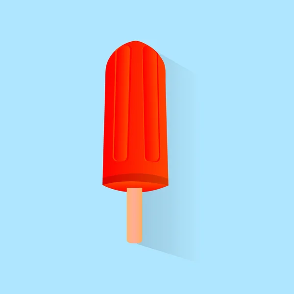 Glace à l'icône — Image vectorielle