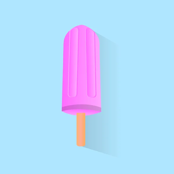 Icon ice-cream — Stock Vector