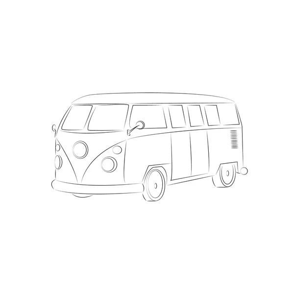 Klasik araba çizimi 