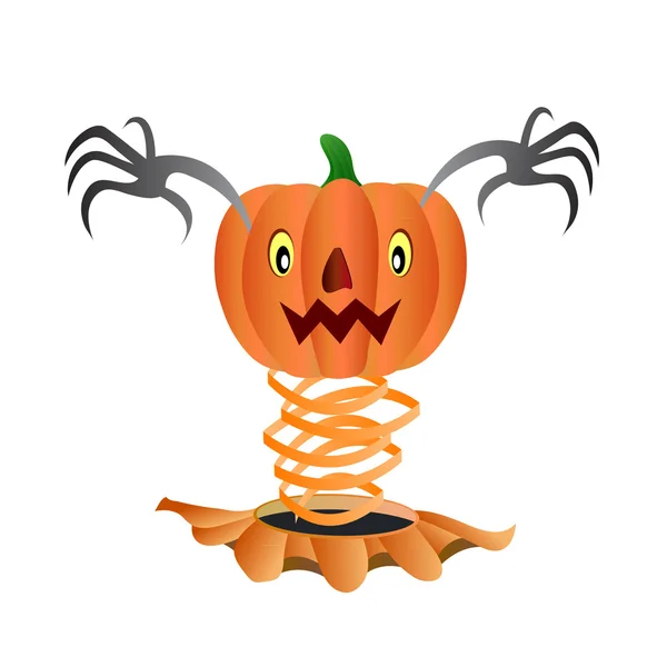 Halloween Pumpkin — Stock Vector