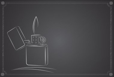 Metal zippo tahtaya daha hafif