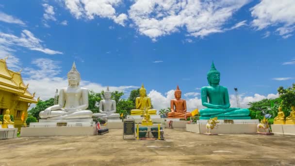 Estátua de Buda — Vídeo de Stock
