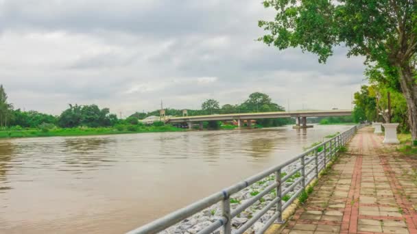 Most w Chiang Rai, Tajlandia — Wideo stockowe