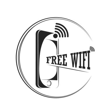 vektör wifi sembolü, ücretsiz Wi-Fi