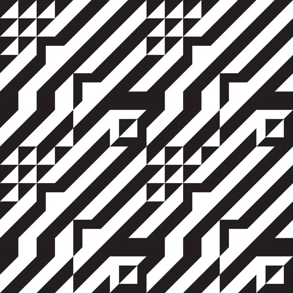 Arkaplan geometrik tasarımı. Soyut, pürüzsüz desen. Çapraz çizgiler. Siyah ve beyaz kontrast renkleri. Pankart konsepti. Vektör illüstrasyonu. 