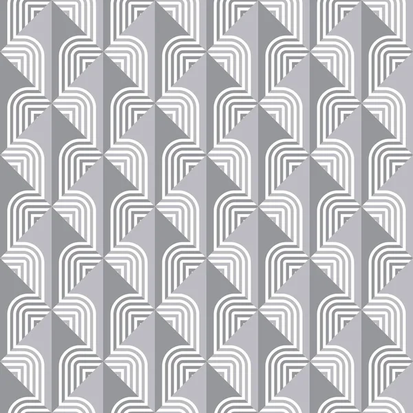Arkaplan geometrik soyut tasarımı gri renkte. Modern tarzda kusursuz bir şablon. Oklar ve çizgiler. Vektör illüstrasyonu. 