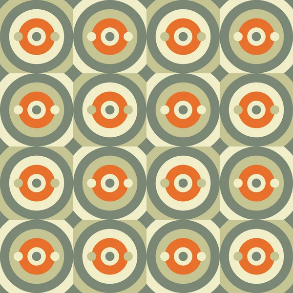 Soyut arka plan geometrik konsept tasarımı. Kusursuz desenli grafik posteri. Çember şekilleri. Retro vintage tasarım tarzı. Pastel renkler. Vektör illüstrasyonu. 
