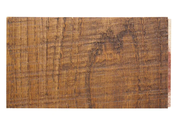 Wood sample isolated — Stock Photo, Image