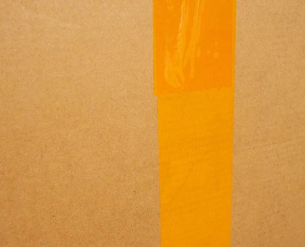 Пакет из гофрированного картона — стоковое фото