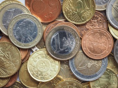 euro coins arka plan