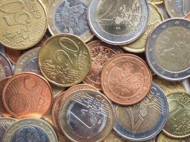euro coins arka plan