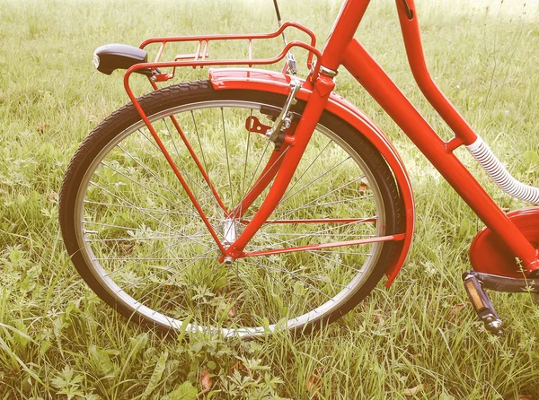 Retro buscando detalle de la bicicleta — Foto de Stock