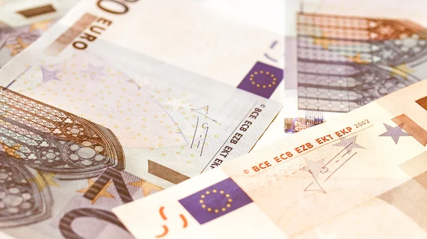 Евро-банкнота — стоковое фото