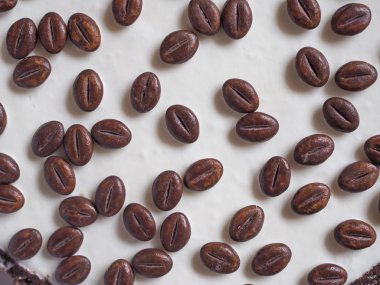 Çikolata ve kahveli kek.