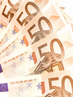 Retro görünümlü Euro Not