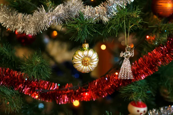 Ayçiçeği Noel ağacı şeklinde Noel top. christm