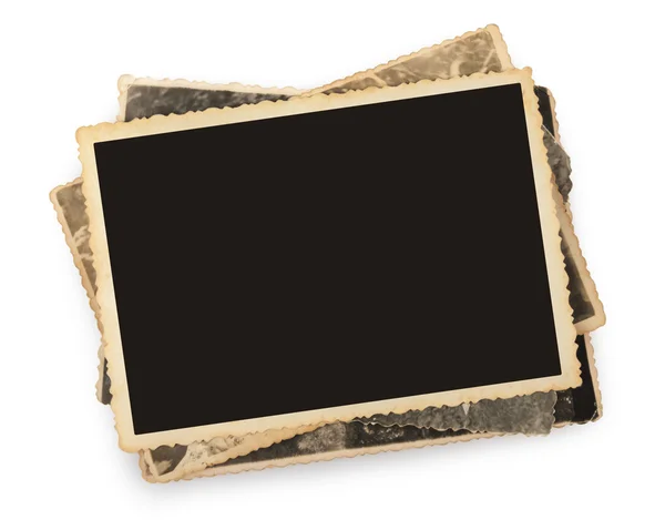 eski fotoğraf izole yığını