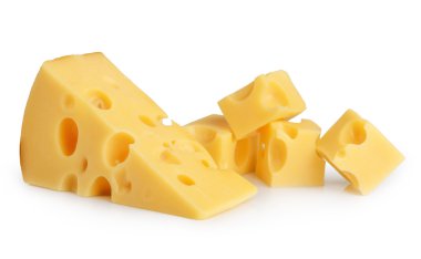 piece of cheese isolated clipart