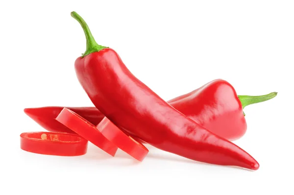 izole kırmızı biber