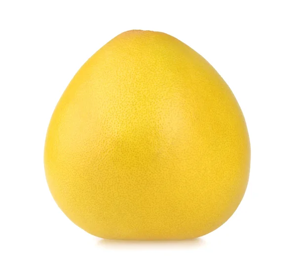 Pomelo vagy kínai grapefruit elszigetelt fehér background — Stock Fotó