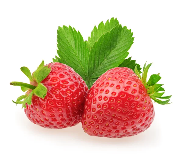 Strawberry isolated on white background — Stock Photo, Image