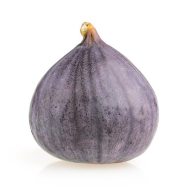 İncirler beyazda izole edilmiş