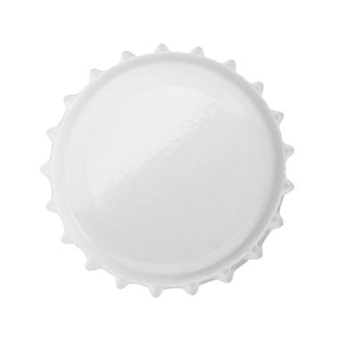 Bottle cap isolated on white background. without shadow clipart