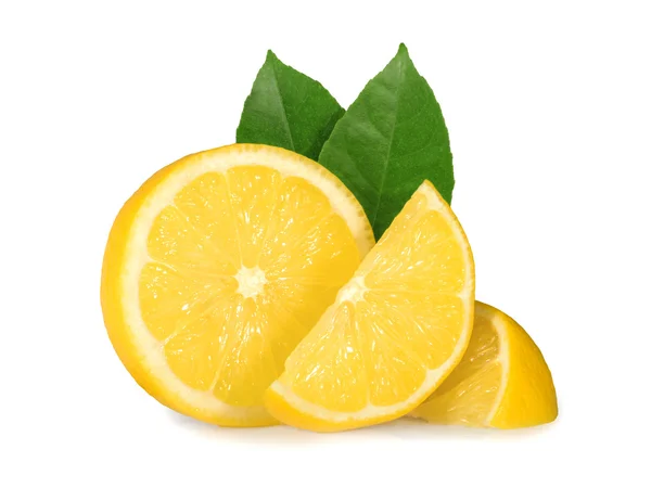 Lemon isolated on white background — Stock Photo, Image