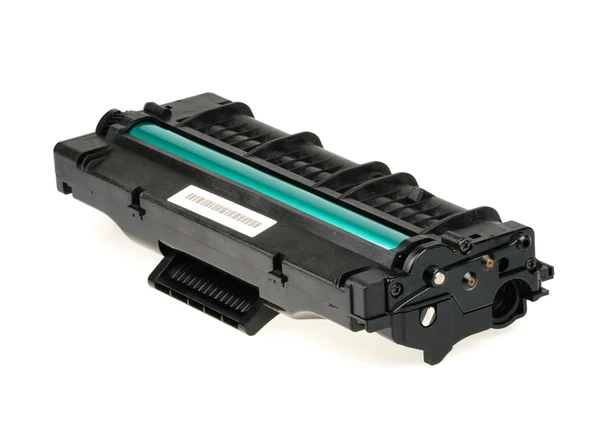 Laser printer cartridge isolated on white — Stock Photo, Image