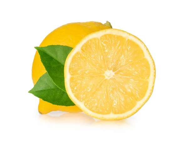 Lemon isolated on white background — Stock Photo, Image