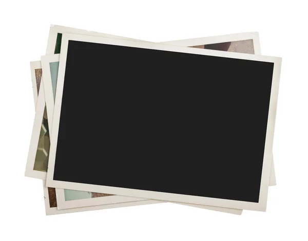 Stack of photos isolated — Stock Photo, Image
