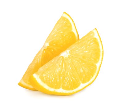 limon beyaz arkaplanda izole