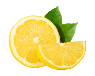 İzole limon. Gölge