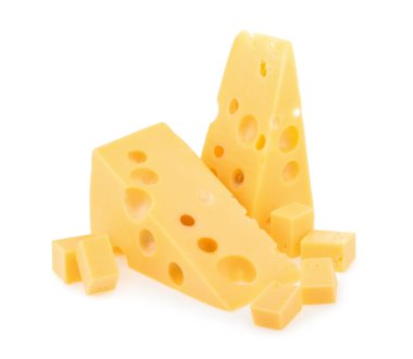 peynir izole parçası. tüm görüntülerin bu dizi benim portf görmek