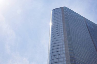 TOKYO JAPAN Mayıs - 18, 2019: Chuo ilçesindeki Hamarikyu Bahçeleri, Toyko, Japonya