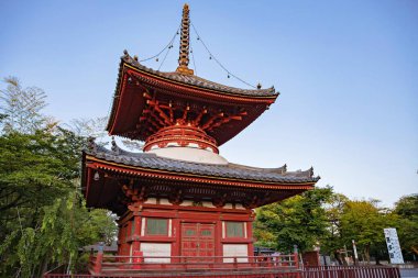 TOKYO JAPAN - 17 Mayıs 2019: Kita-in, Saitama 'nın Kawagoe şehrinde bulunan bir Budist tapınağıdır.
