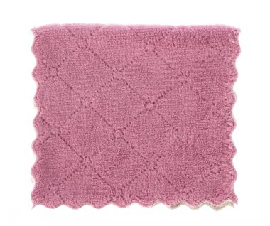 bulaşık havluları beyaz arkaplanda izole edildi.