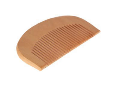 Tahta tarak Beyaz Arkaplanda izole edildi