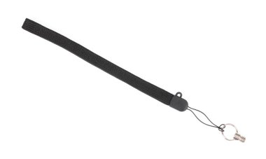 rope for camera strap isolated on white background