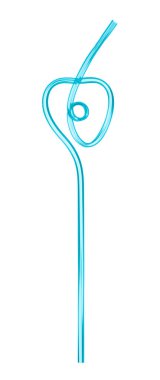 Beyaz arkaplanda izole edilmiş renkli biçimli saman