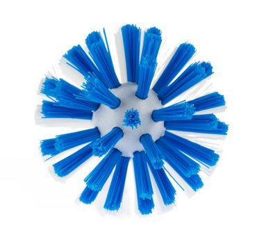 Tuvalet fırçası beyaz arkaplanda izole edilmiş..